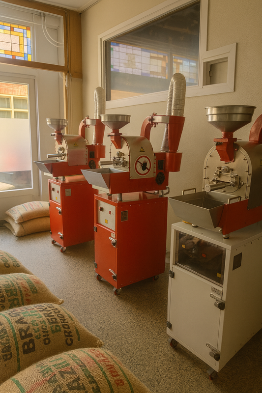 Schone Lucht, Schone Koffie: Hoe Wij Milieuvriendelijk Filteren bij VanRoast Coffee Roasters